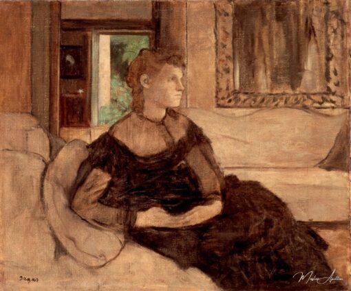 Mme Théodore Gobillard – Edgar Degas Edgar Degas