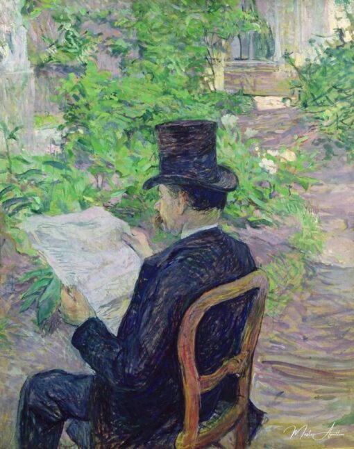Monsieur Desire Dihau – Toulouse Lautrec Henri de Toulouse-Lautrec