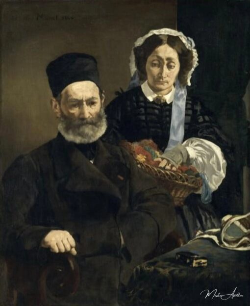 Monsieur et Madame Auguste Manet – Edouard Manet Édouard Manet 2
