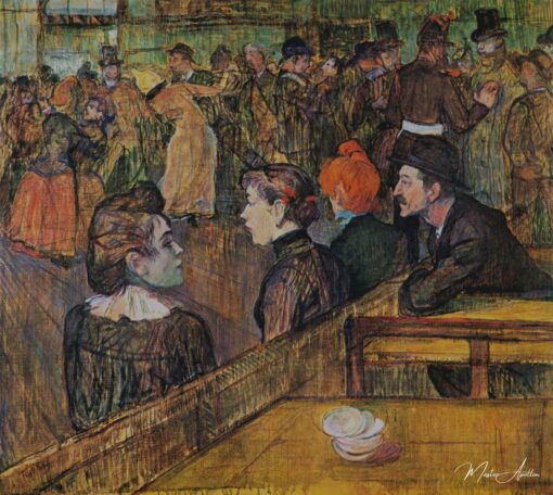 Moulin de la Galette – Toulouse Lautrec Henri de Toulouse-Lautrec