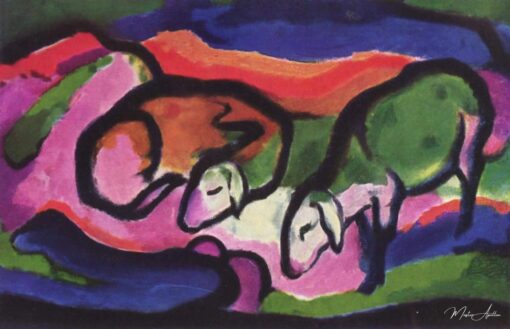 Moutons – Franz Marc Franz Marc