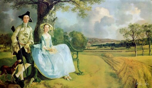 Mr. and Mrs. Andrews –  Thomas Gainsborough Thomas Gainsborough 2