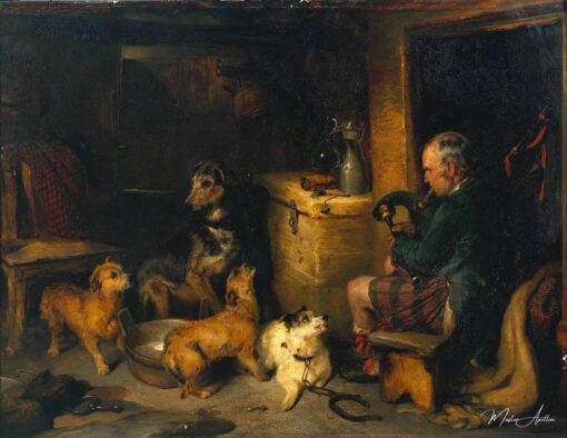 Musique des Highlands – Edwin Landseer Edwin Landseer