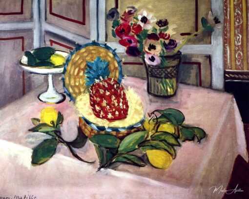 Nature morte ananas-citron – Matisse Henri Matisse