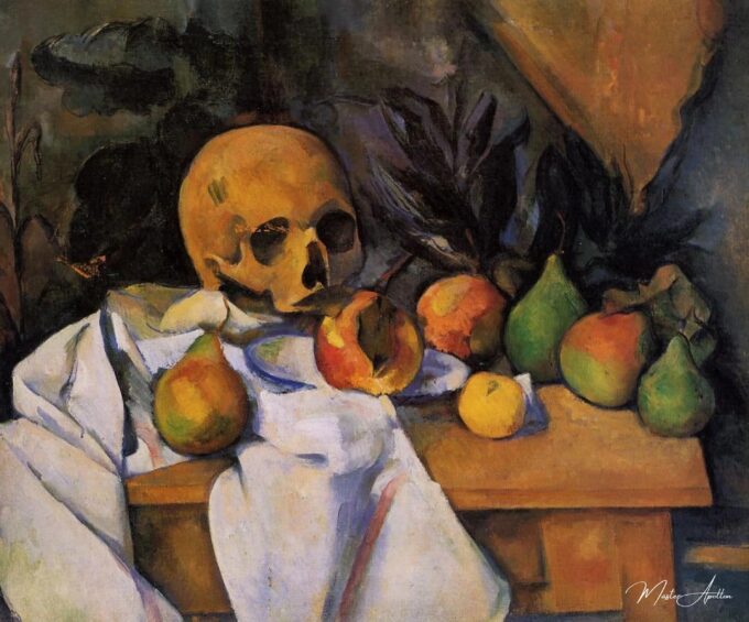 Nature morte au crâne – Paul Cézanne Paul Cézanne 2
