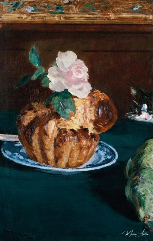 Nature morte avec des brioches – Edouard Manet Édouard Manet 2