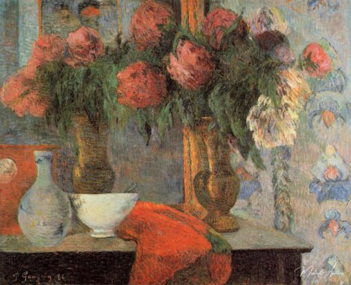 Nature morte avec le plat blanc – Paul Gauguin Paul Gauguin