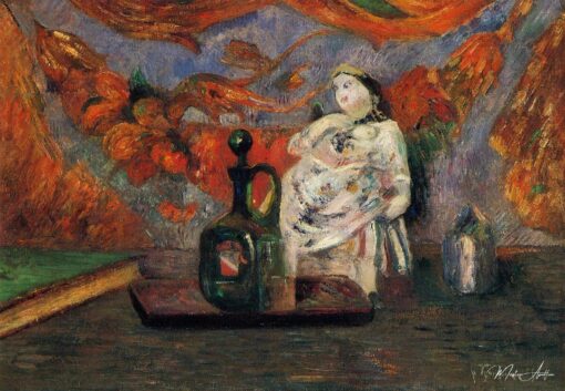 Nature morte avec une figurine en céramique – Paul Gauguin Paul Gauguin
