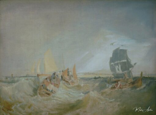 Navigation Estuaire de la Tamise – William Turner William Turner 2