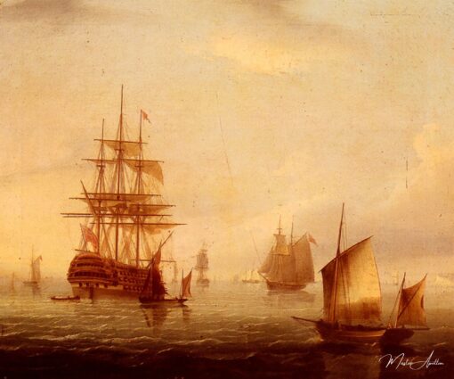 Naviguer au large des côtes – James E. Buttersworth James E. Buttersworth 2
