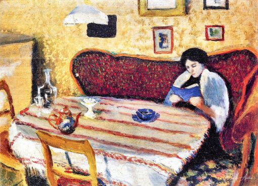 Notre salle de séjour à Tegernsee – August Macke August Macke