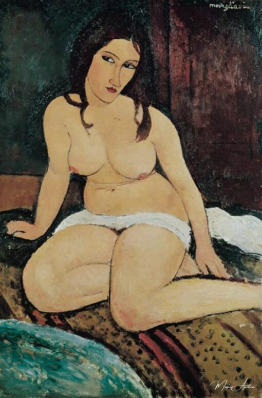 Nu assis (1917) – Amedeo Modigliani Amedeo Modigliani