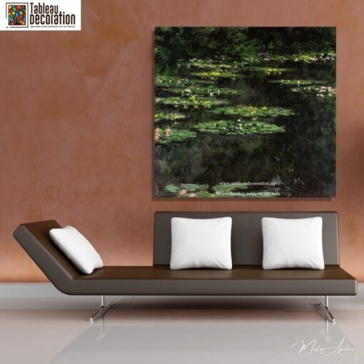 Nymphéas noirs – Monet tableau Claude Monet 5