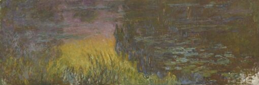 Nymphéas, Soleil couchant – Claude Monet Claude Monet