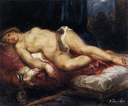 Odalisque allongée sur un divan – Eugène Delacroix Eugène Delacroix 2
