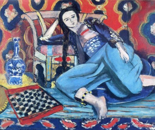 Odalisque avec une chaise turque – Matisse Henri Matisse 2
