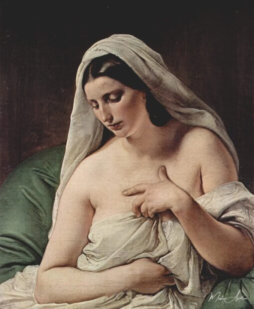 Odalisque – Francesco Hayez Francesco Hayez