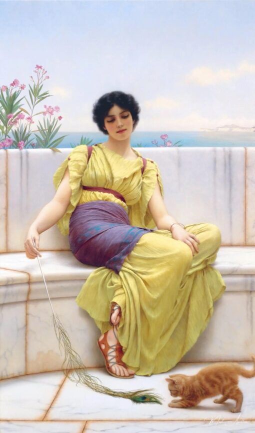 Oisiveté – John William Godward John William Godward 2