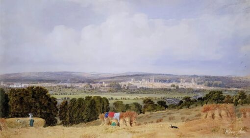 Oxford depuis la colline de Hinksey – William Turner William Turner