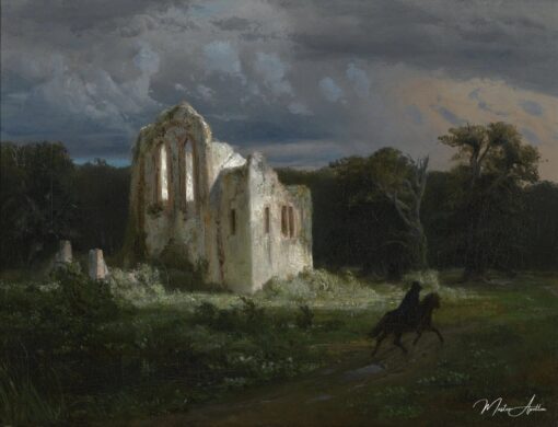 Paysage au clair de lune – Arnold Böcklin Arnold Böcklin