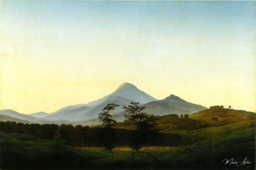 Paysage bohémien – Caspar David Friedrich Caspar David Friedrich