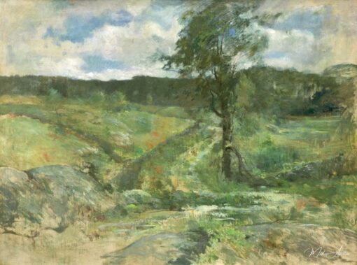 Paysage, Branchville, c 1888 – John Henry Twachtman John Henry Twachtman
