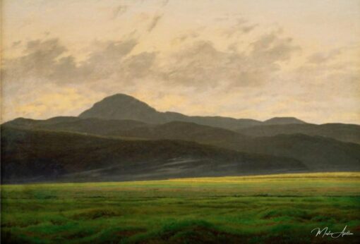 Paysage de Bohème – Caspar David Friedrich Caspar David Friedrich