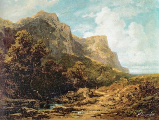 Paysage de montagne bavarois – Carl Spitzweg Carl Spitzweg