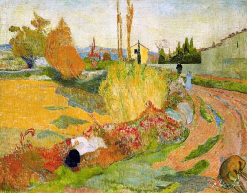 Paysage près d’Arles – Paul Gauguin Paul Gauguin