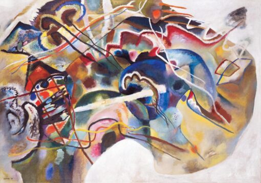 Peinture avec une bordure blanche – Vassily Kandinsky Vassily Kandinsky