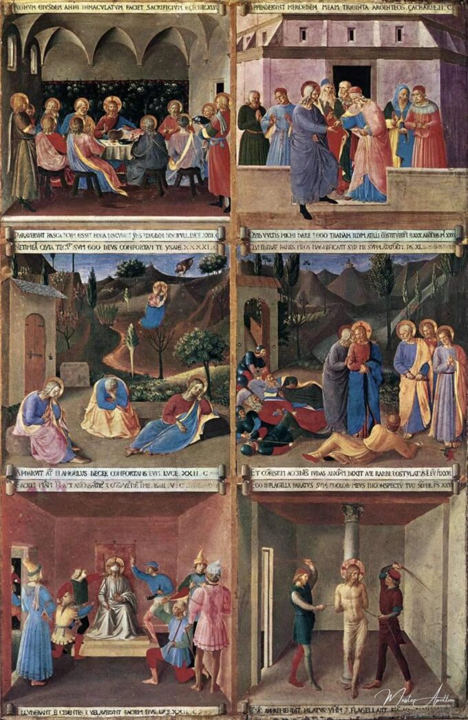 Peintures pour l’Armadio degli Argenti – Fra Angelico Fra Angelico