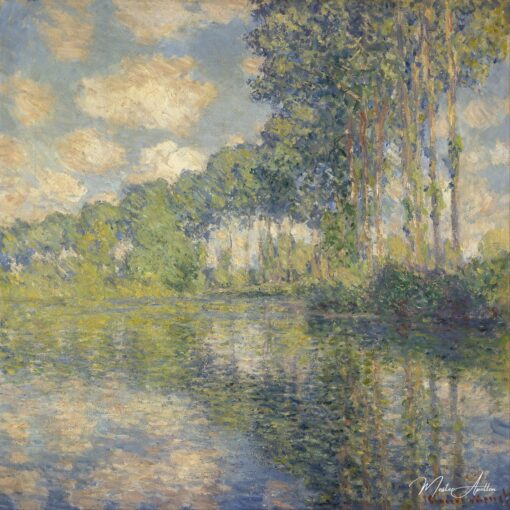 Peupliers sur l’Epte – Claude Monet Claude Monet