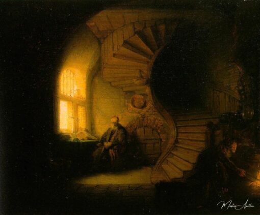 Philosophe en méditation – Rembrandt van Rijn Rembrandt van Rijn 2