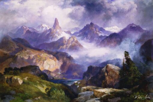 Pic de l’indice, parc national de Yellowstone – Thomas Moran Thomas Moran