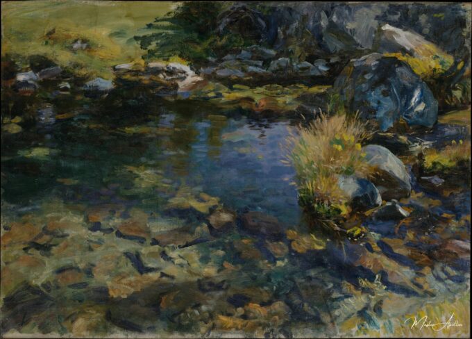 Piscine alpine – John Singer Sargent John Singer Sargent
