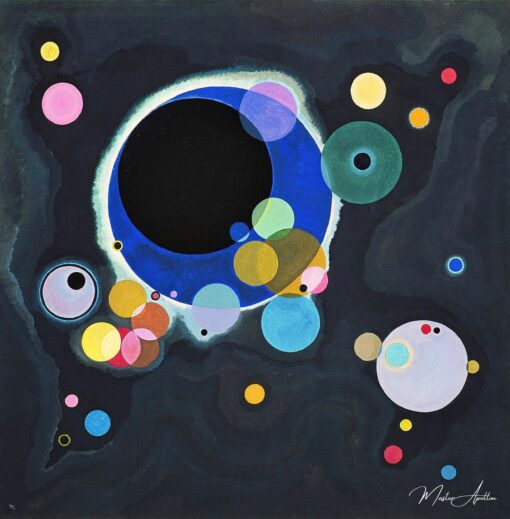 Plusieurs Cercles – Vassily Kandinsky Vassily Kandinsky