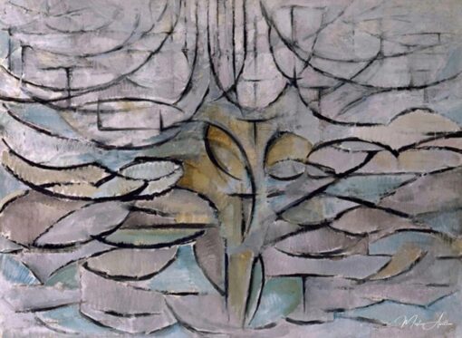 Pommier en fleurs – Mondrian Piet Mondrian
