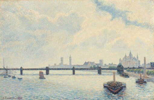 Pont de Charing Cross – Camille Pissarro Camille Pissarro