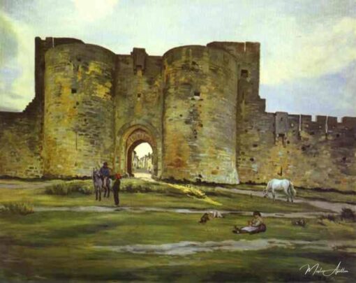 Port de la Reine à Aigues-Mortes – Frédéric Bazille Frédéric Bazille