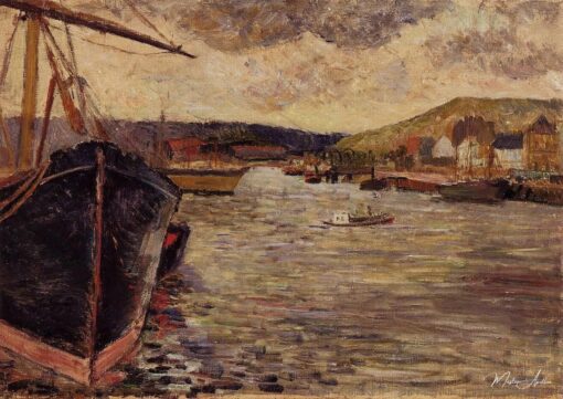 Port de Rouen – Paul Gauguin Paul Gauguin