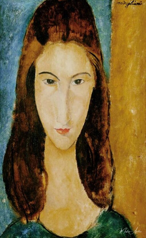 Portait de Jeanne Hebuterne – Amedeo Modigliani Amedeo Modigliani