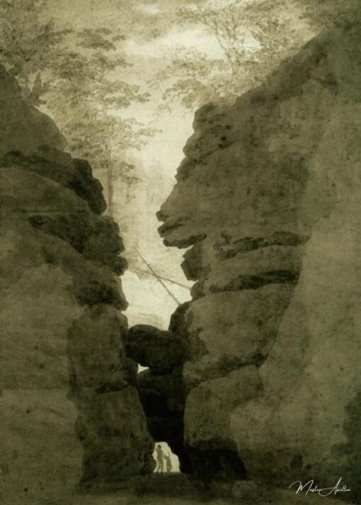 Porte du rocher – Caspar David Friedrich Caspar David Friedrich