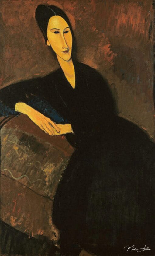 Portrait d’Anna Zborowska – Amedeo Modigliani Amedeo Modigliani