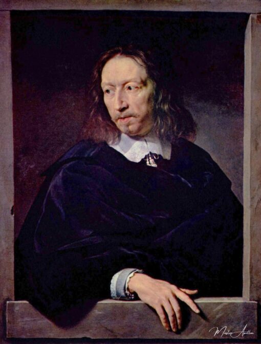 Portrait d’Arnauld d’Andilly – Philippe de Champaigne Philippe de Champaigne