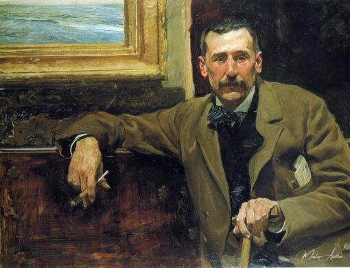 Portrait de Benito Pérez Galdos – Sorolla Joaquín Sorolla