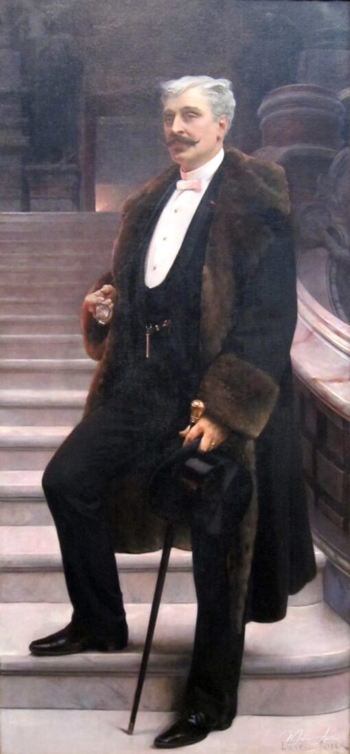 Portrait de Comte d’Adhémar de Cransac – Lionel Royer Lionel Royer