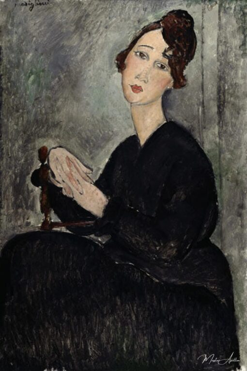 Portrait de Dedie – Amedeo Modigliani Amedeo Modigliani 2