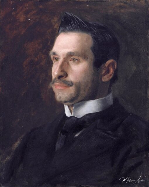 Portrait de Francesco Romano, 1904 – Thomas Eakins Thomas Eakins