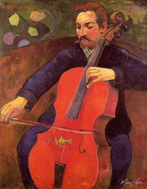 Portrait de Fritz Scheklud – Paul Gauguin Paul Gauguin