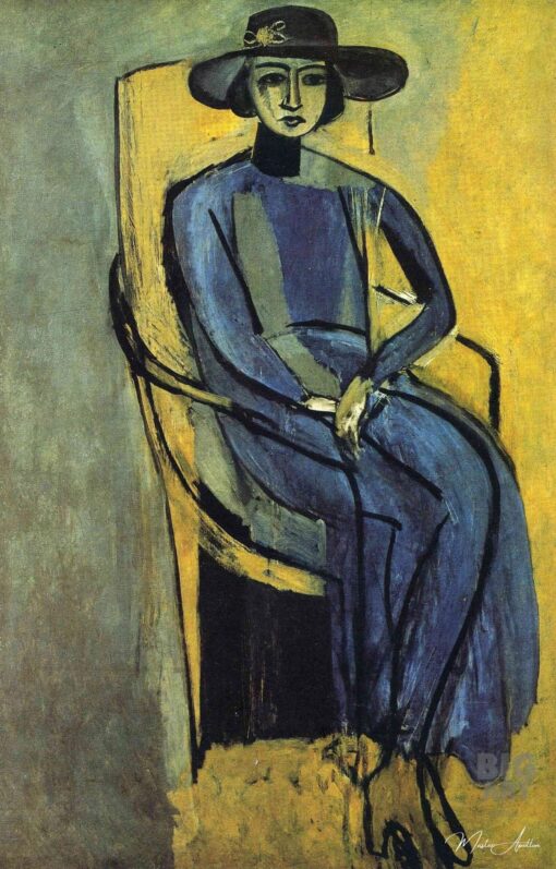 Portrait de Greta Prozor – Matisse Henri Matisse